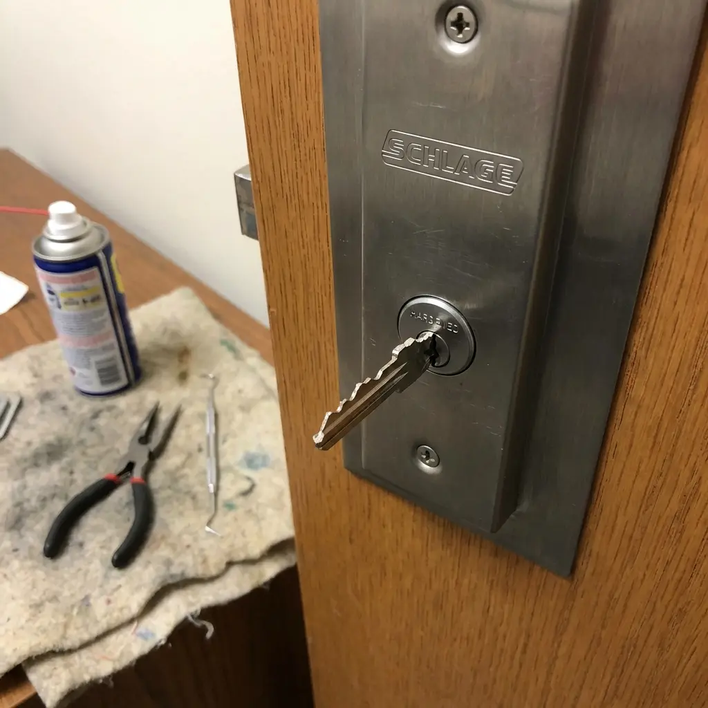 Clé cassée dans la serrure : que faire ?